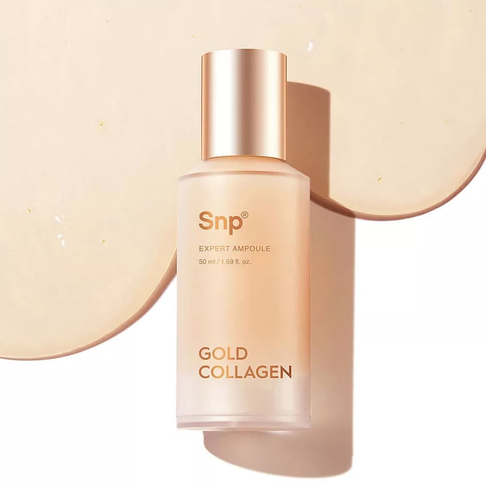 Увлажняющая сыворотка для сияния кожи лица Gold Collagen Expert Ampoule, 50 мл - фото 5