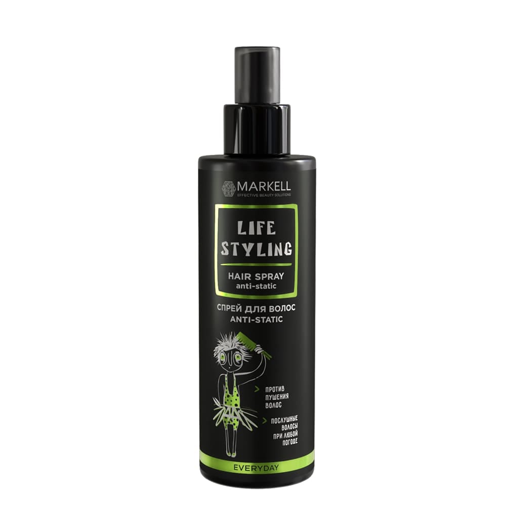 MARKELL EVERYDAY Спрей для волос ANTI-STATIC, 195мл