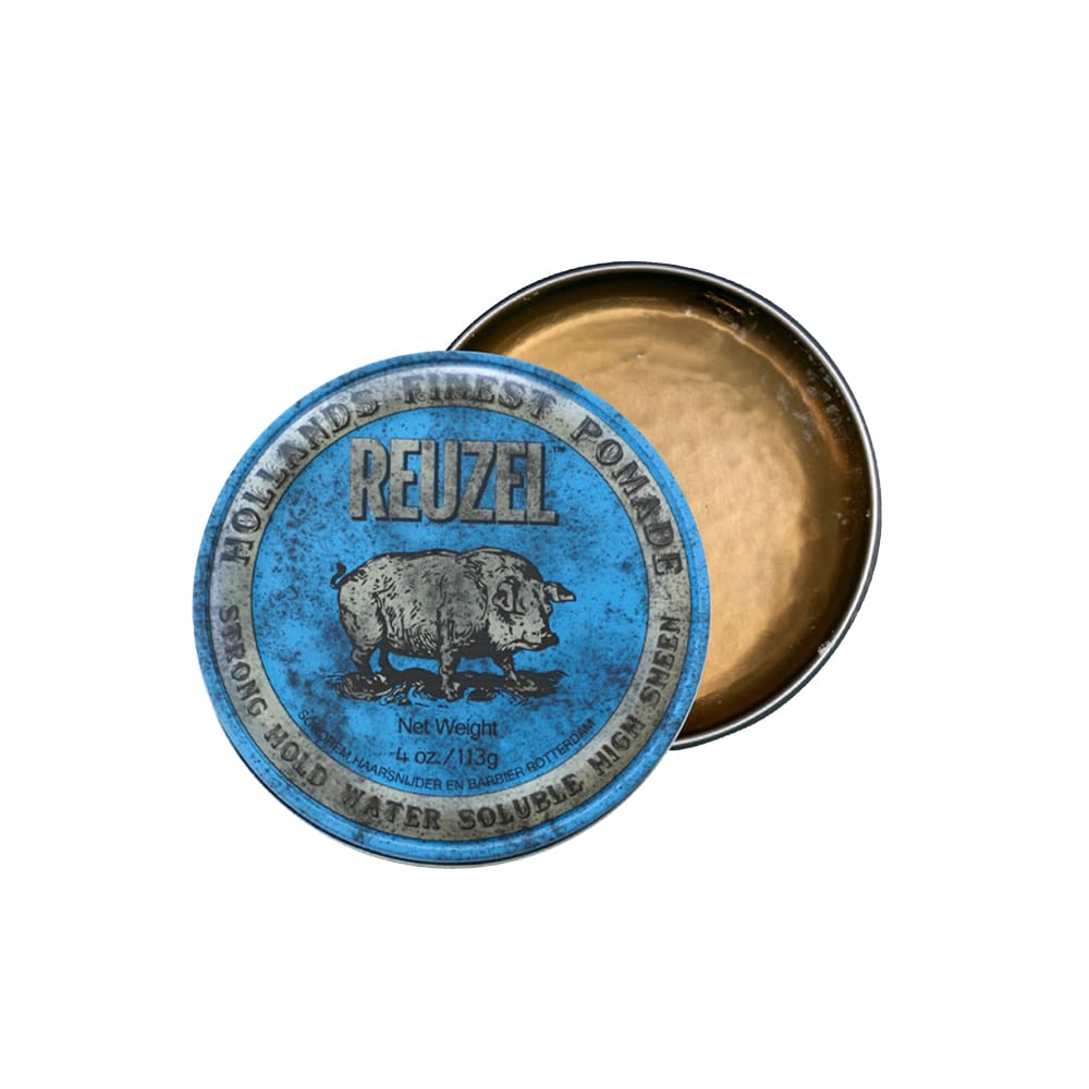 Голубая помада Reuzel Strong Hold Water Soluble