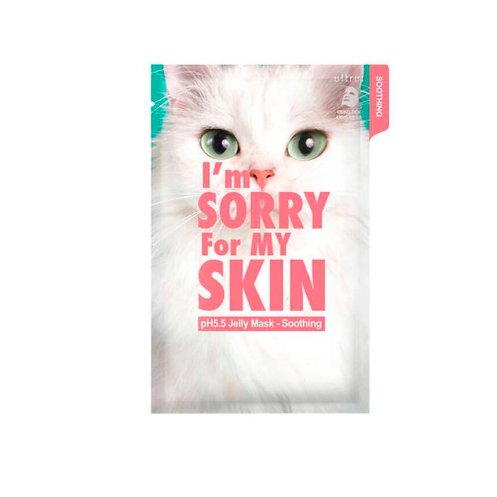 Успокаивающая тканевая гель-маска для лица pH5.5 Jelly Mask - Soothing, 30 мл