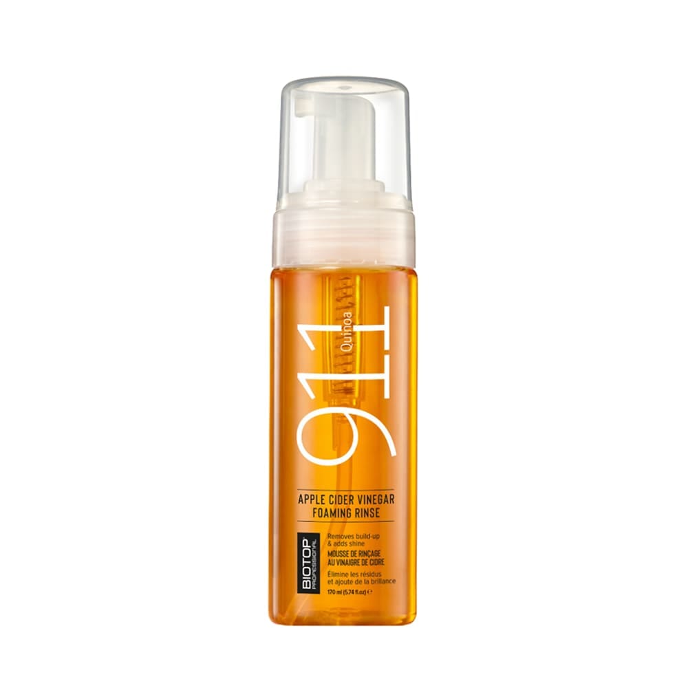 Очищающая пенка для волос Biotop Professional 911 Quinoa Apple Cider Vinegar Foaming Rinse, 70 мл.