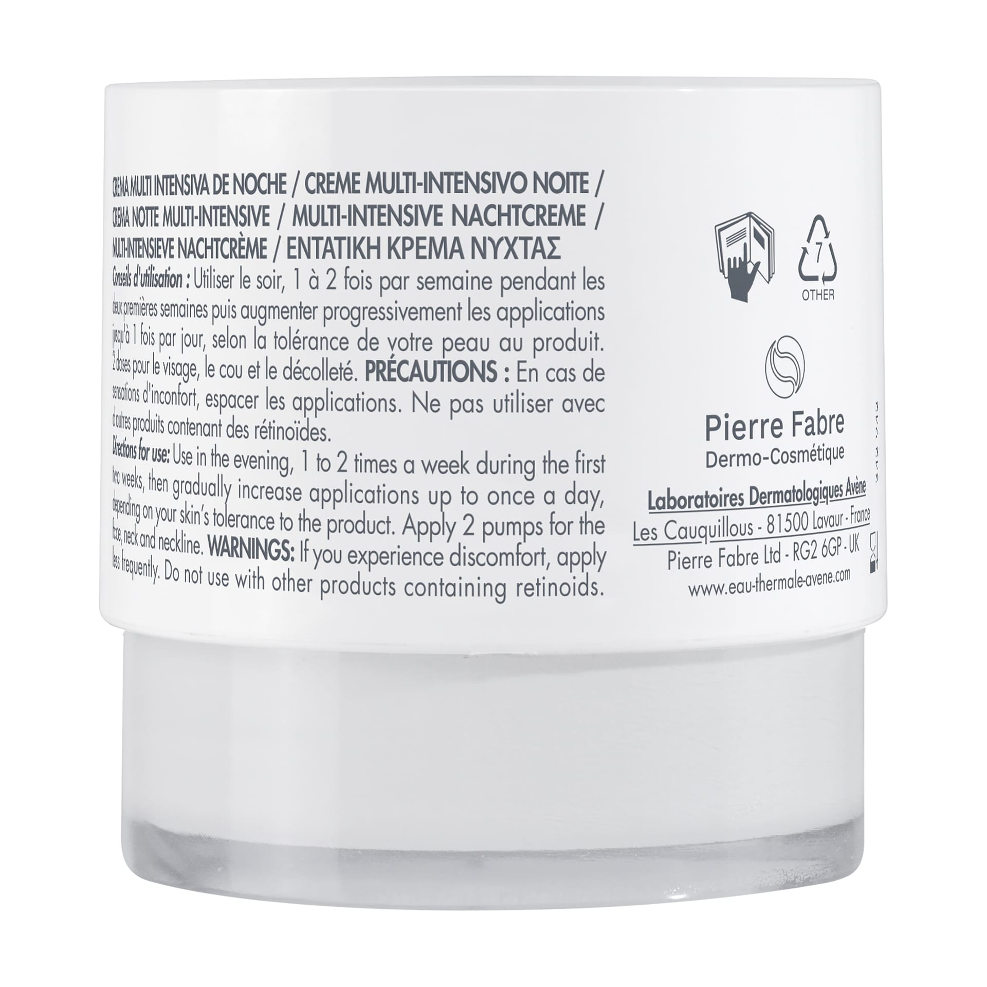 Avene Hyaluron Activ Интенсивный регенерирующий ночной крем, 40 мл - фото 2
