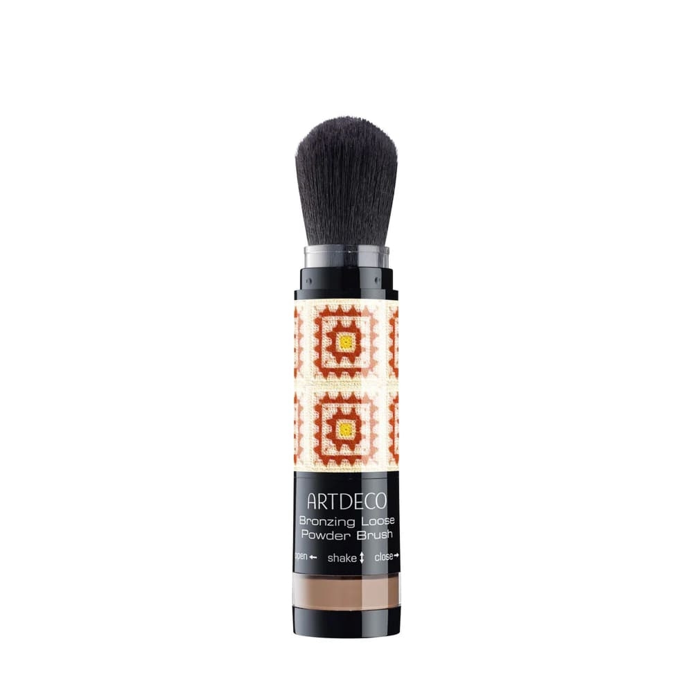 Рассыпчатая бронзирующая пудра с кистью Bronzing Loose Powder Brush, 3 гр