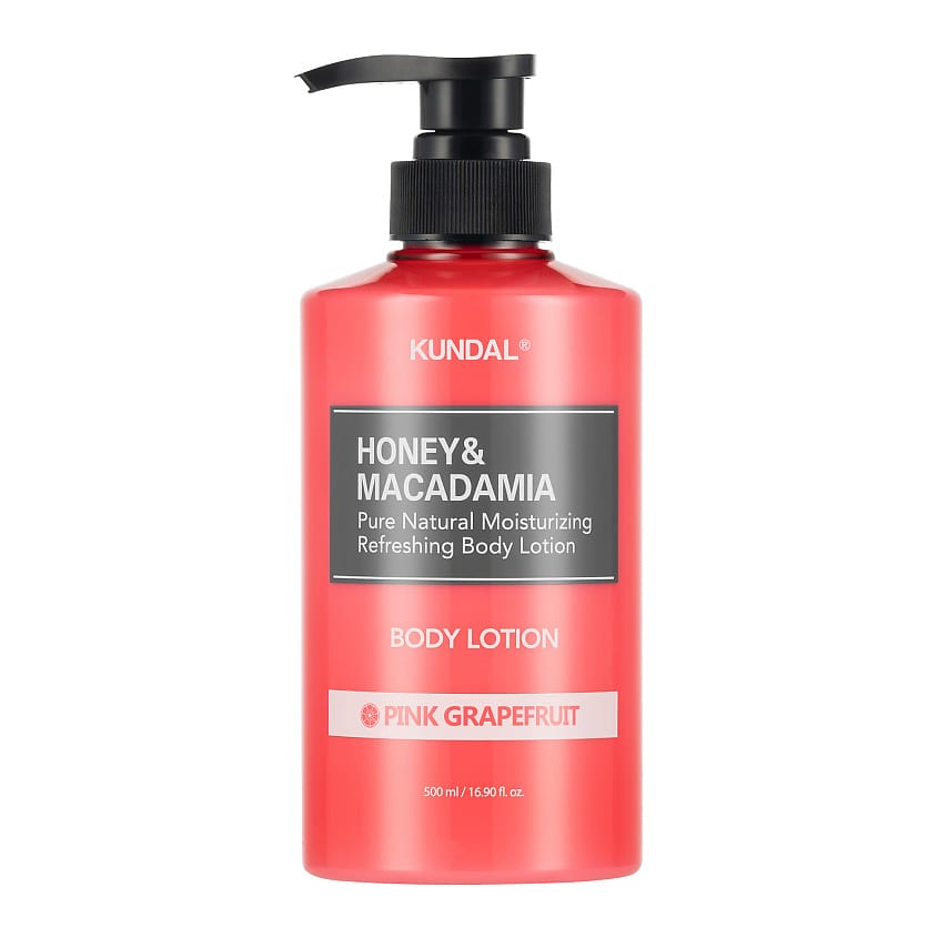 Лосьон для тела Honey & Macadamia Body Lotion Pink Grapefruit, 500 мл
