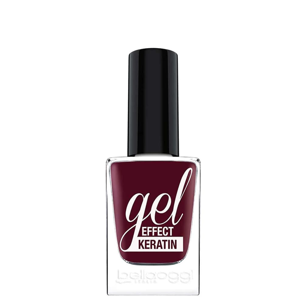 Лак для ногтей Gel Effect Keratin, ттон 06- Cherry Passion