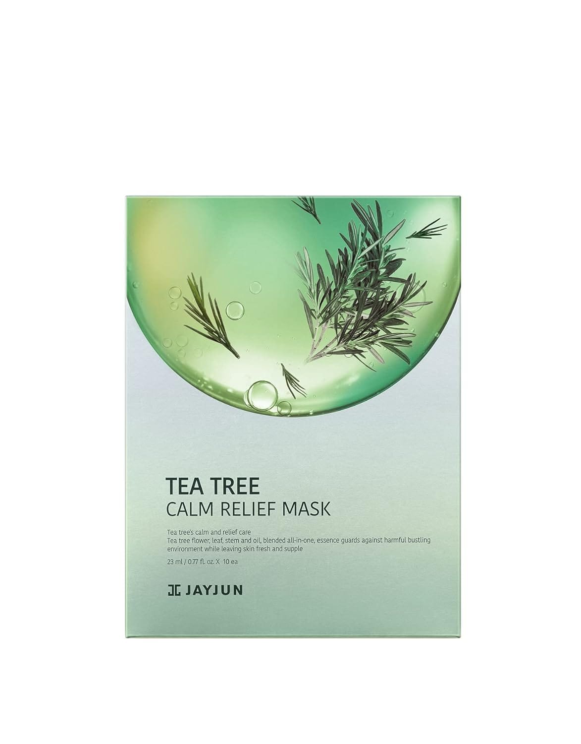 Успокаивающая тканевая маска для упругости кожи лица Tea Tree Calm Relief Mask