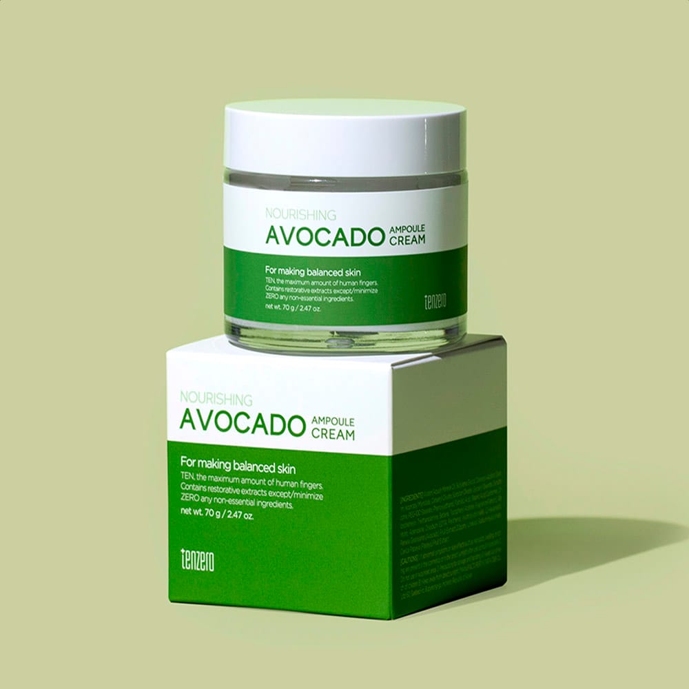 Питательный крем-концентрат для лица Tenzero Nourishing Avocado Ampoule Cream 2X, 70 г - фото 3