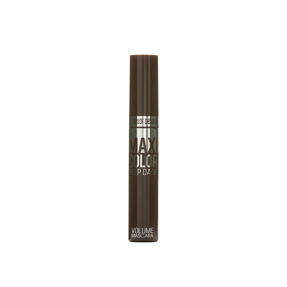 Тушь для ресниц объемная Maxi Color шоколадная