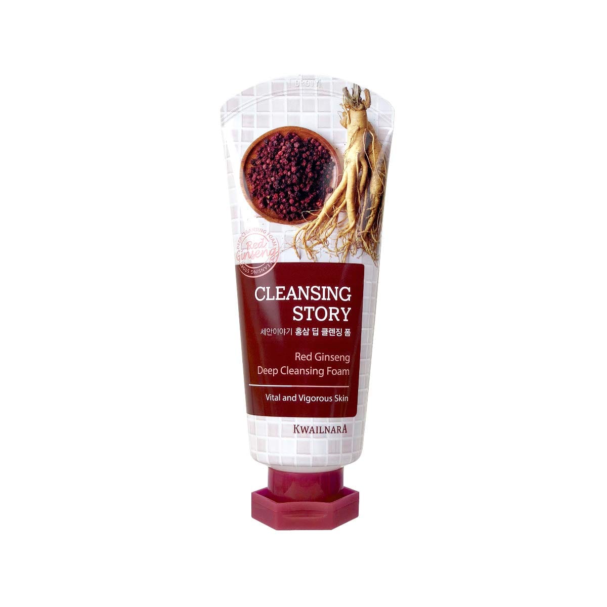 Пенка для умывания подтягивающая Cleansing Story Foam Cleansing (Red Ginseng), 120 гр