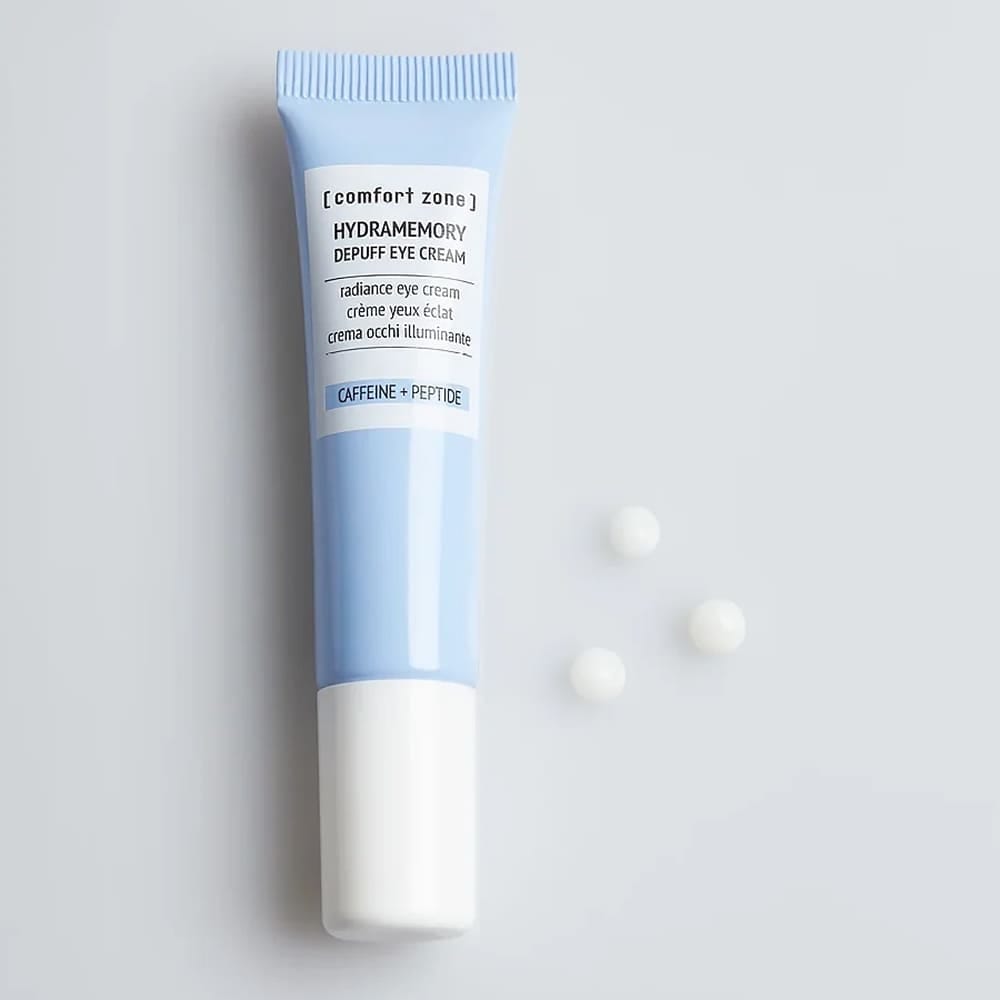 Крем для глаз против отеков с пептидами HYDRAMEMORY DEPUFF EYE CREAM 15 мл - фото 3