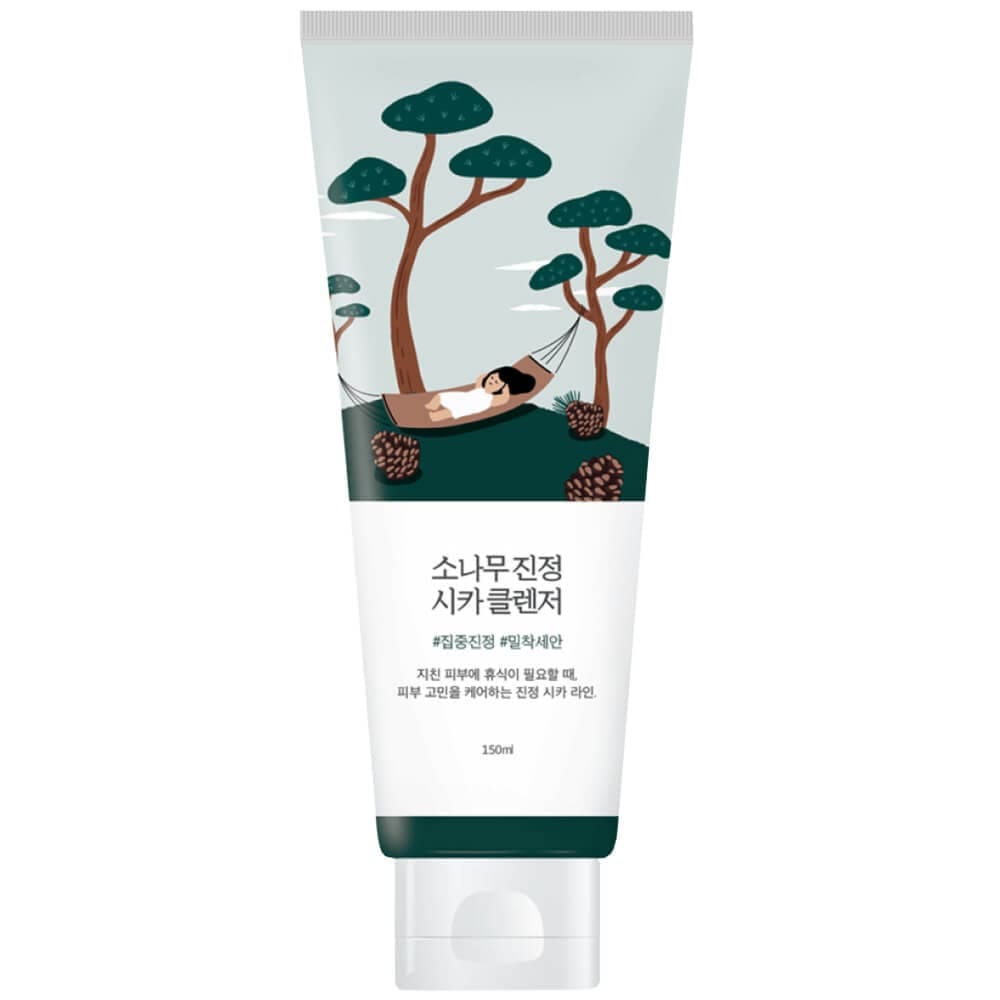 Успокаивающая очищающая крем-пенка для лица Pine Calming Cica Cleanser, 150 мл