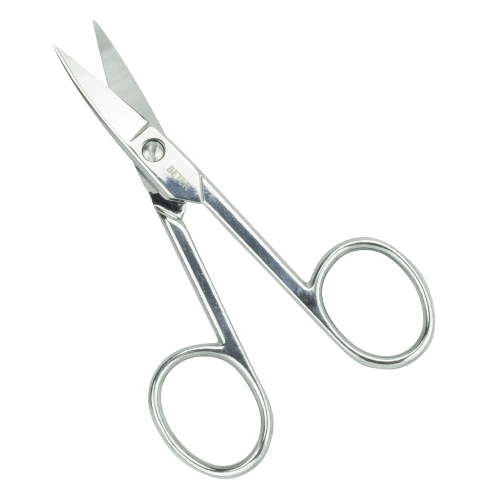 Ножницы маникюрные Chromeplated Manicure Scissors, Curved Tip - фото 3
