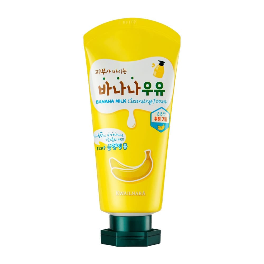 Пенка для умывания с бананом Kwailnara Banana Milk Cleansing Foam, 120 мл