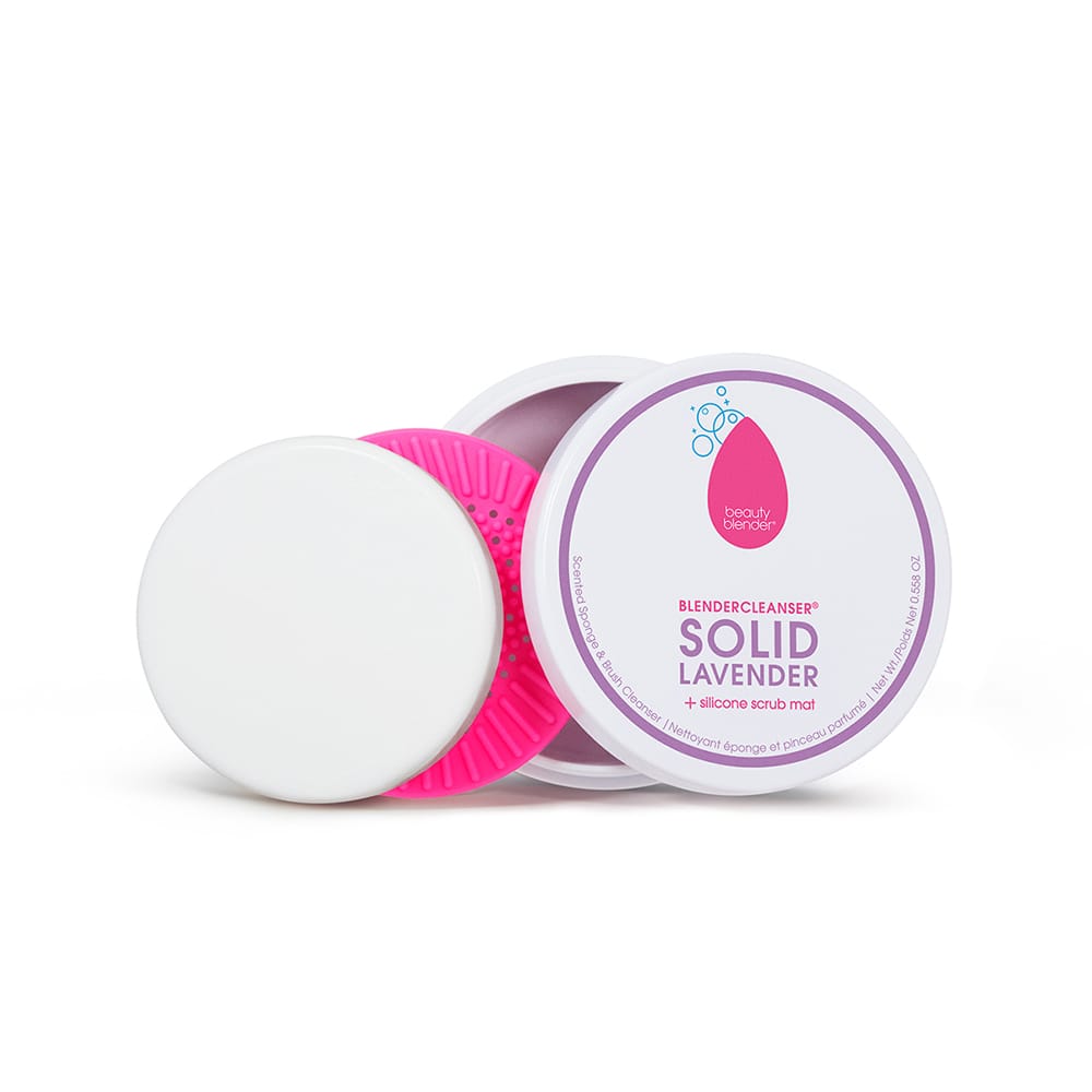 Мыло для очищения спонжей и кистей с лавандой Blendercleanser Solid Lavender, 15 г - фото 2