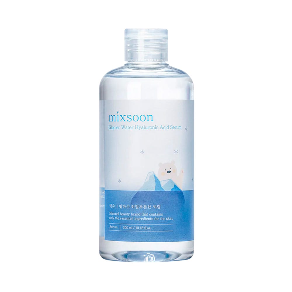 Освежающая сыворотка для увлажнения и сияния кожи лица  Mixsoon Glacier Water Hyaluronic Acid Serum, 300 мл
