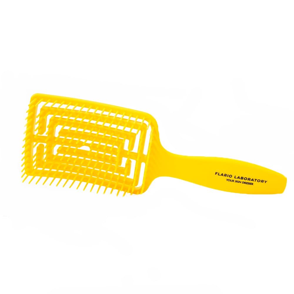 Расческа для волос Flario Laboratory Yellow Hairbrush 2379