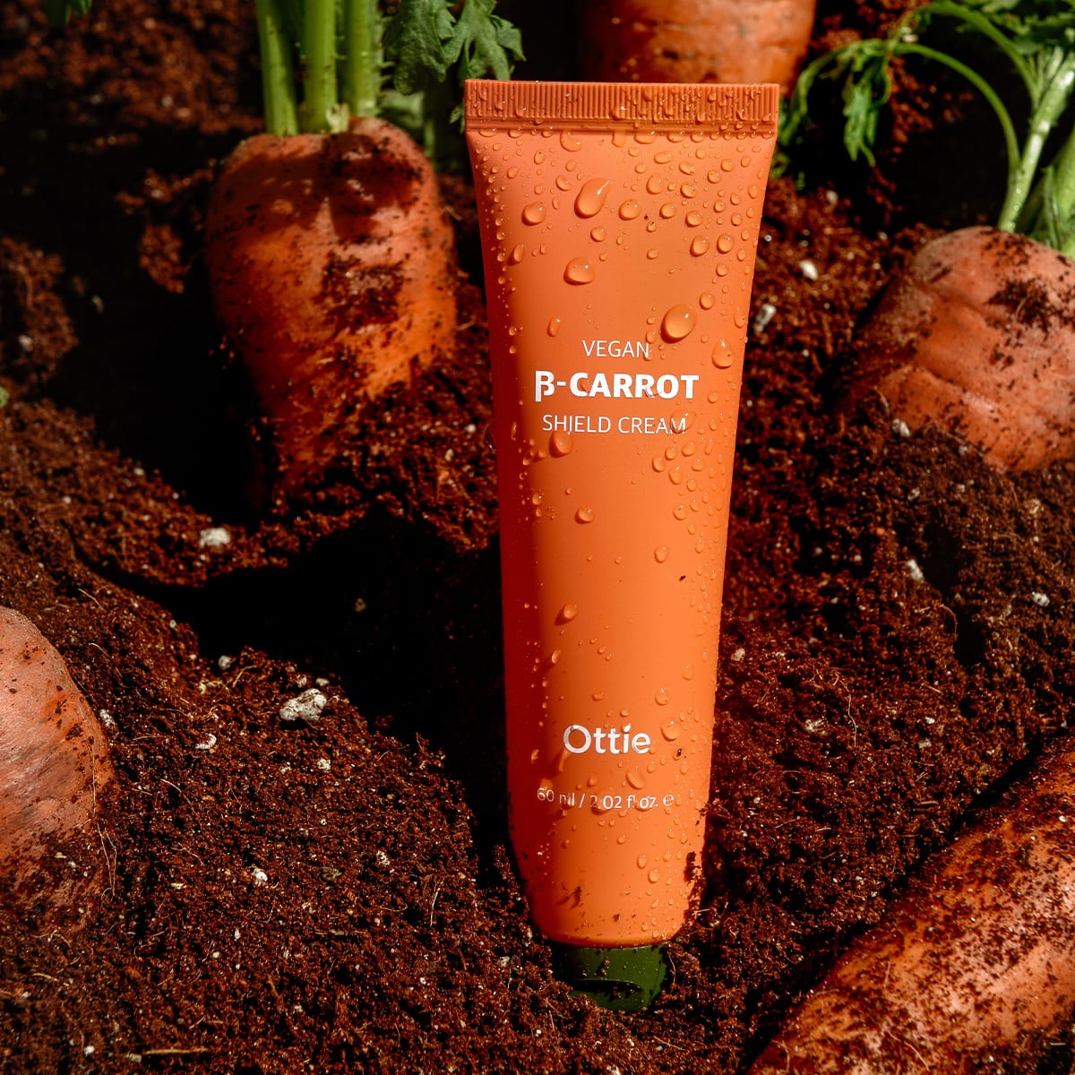 Крем-флюид с соком моркови B-Carrot Shield Cream, 60 мл - фото 3