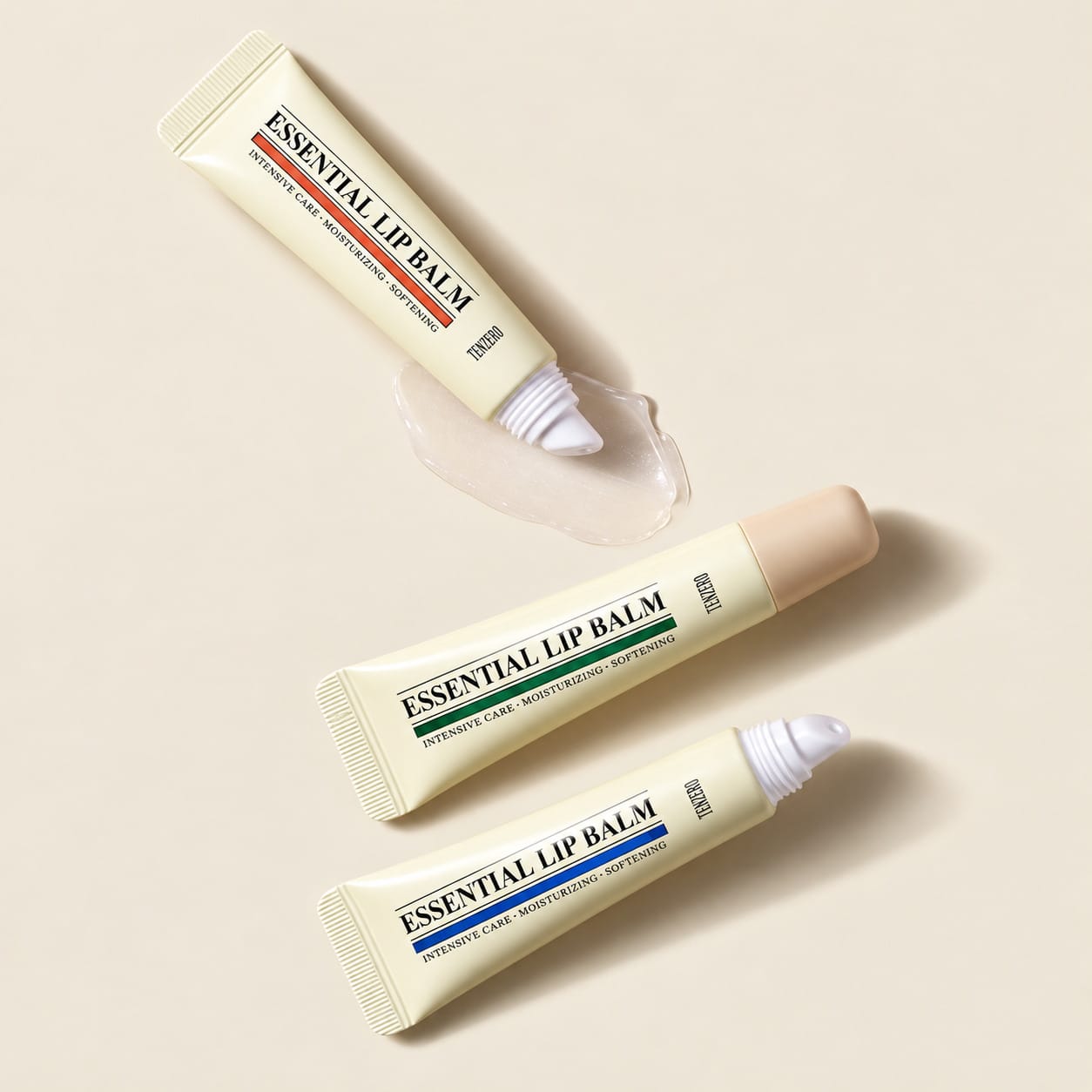Увлажняющий, питательный бальзам для губ Tenzero Essential Lip Balm Honey Vita C, 9 г - фото 5