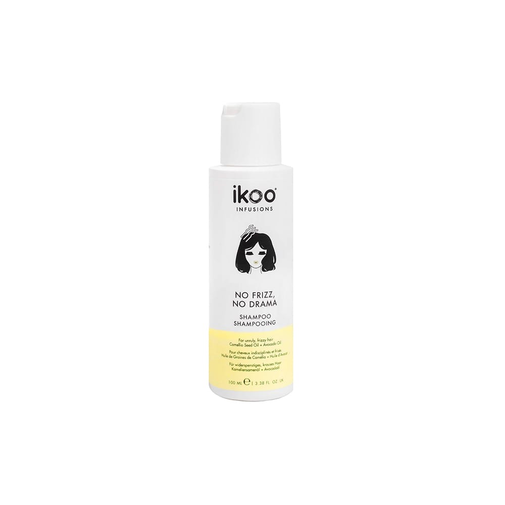 Шампунь против пушистости ikoo infusions No Frizz, No Drama Shampoo, 100 мл