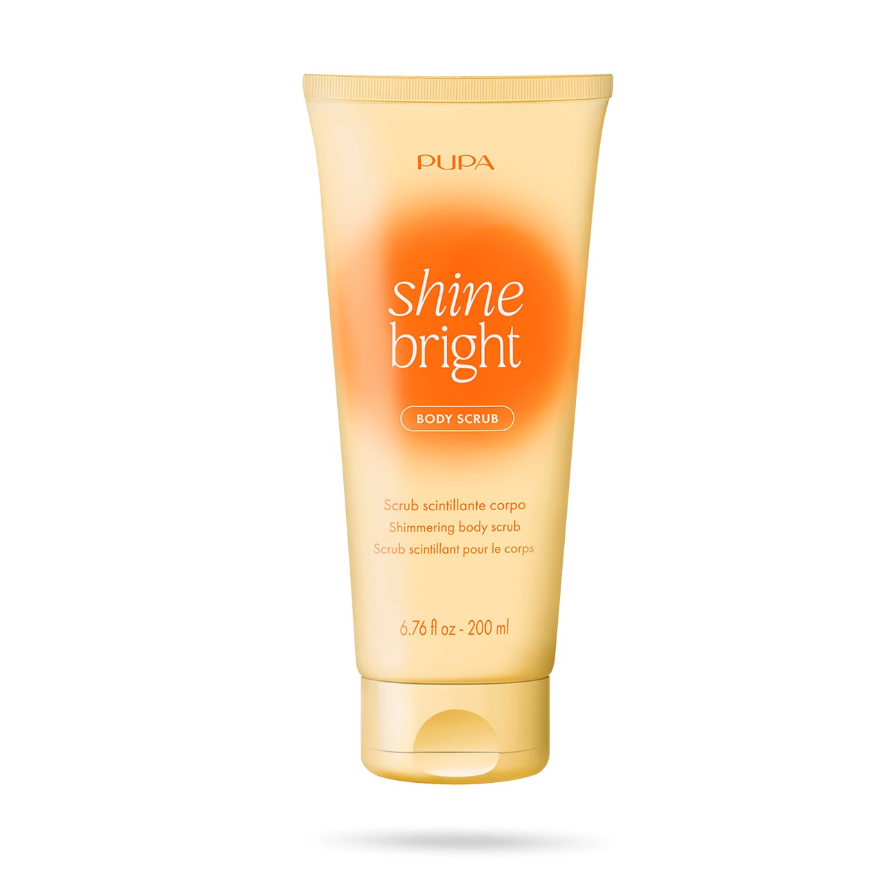 Парфюмированный скраб для тела с эффектом мерцания Shine Bright Body Scrub, 200 мл