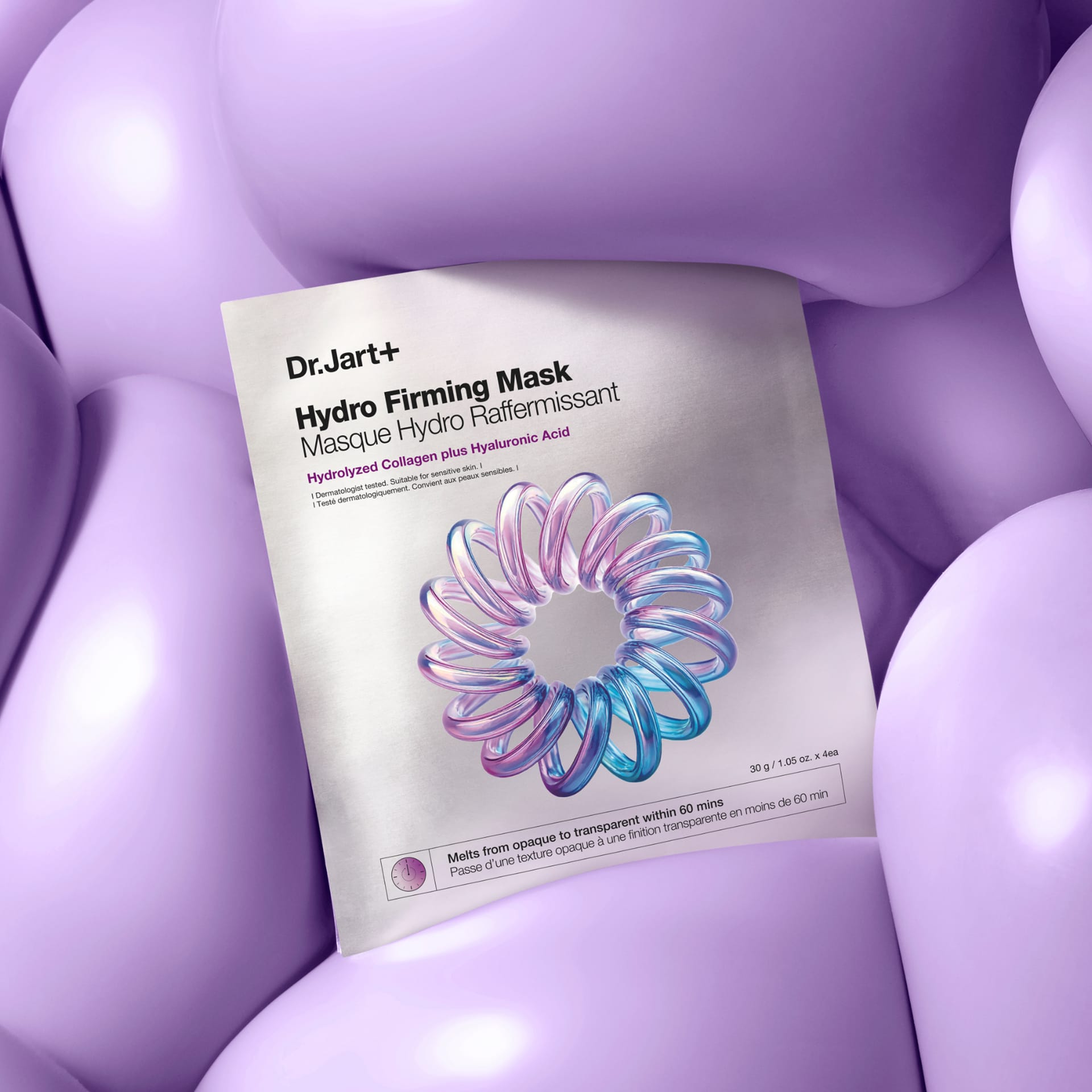 Увлажняющая подтягивающая маска Dr.Jart+ Hydro Firming Mask, 30 гр - фото 3