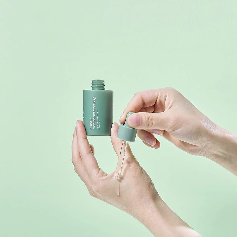 Успокаивающая, увлажняющая сыворотка для сияния кожи лица Kundal Mugwort Soothing Energy Serum, 30 мл - фото 2