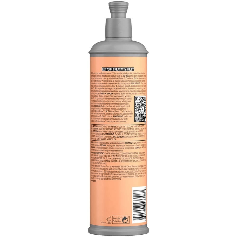 Tigi Увлажняющий кондиционер для суxиx и поврежденныx волос Tigi Bed Head Moisture, 400 мл - фото 2