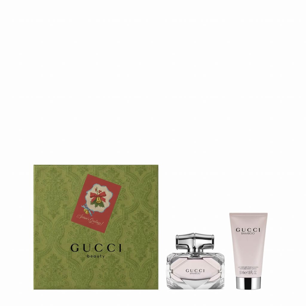 Набор парфюмерно-косметический GUCCI BAMBOO (Парфюмерная вода для женщин 50мл + Женский лосьон для тела 50мл)