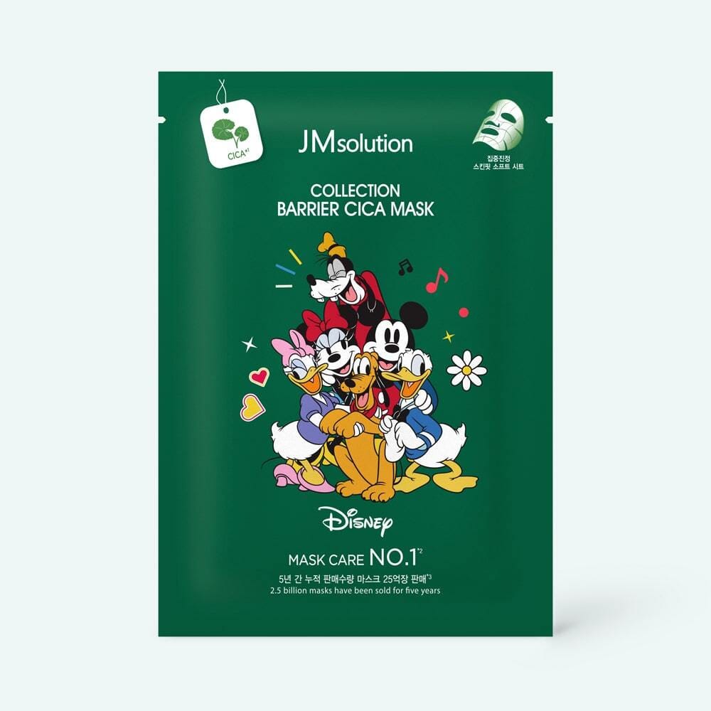 Успокаивающая тканевая маска для лица Collection Barrier Cica Mask Disney, 30 мл