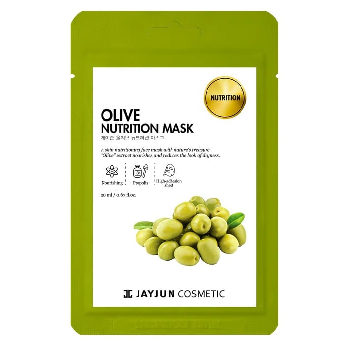 Питательная тканевая маска для лица Olive Nutrition Mask, 20 мл