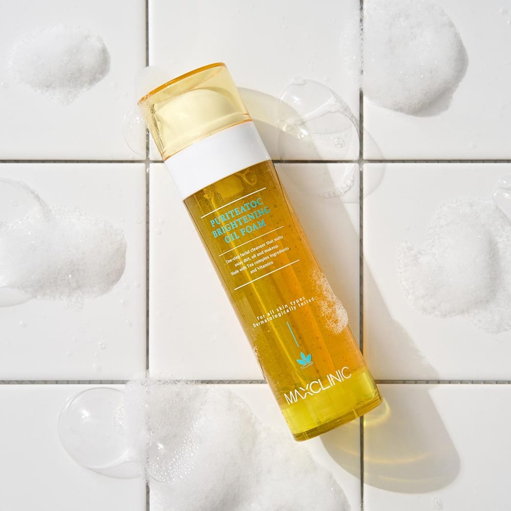 Puriteatoc Brightening Oil Foam Масло-пенка гидрофильное для умывания с витаминами, 110 г - фото 4
