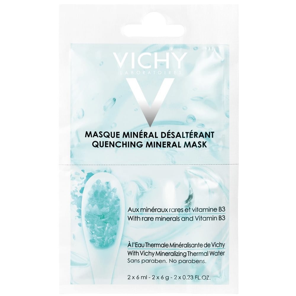 Минеральная успокаивающая маска Mineral Masks с витамином B3, 2х6 (саше)
