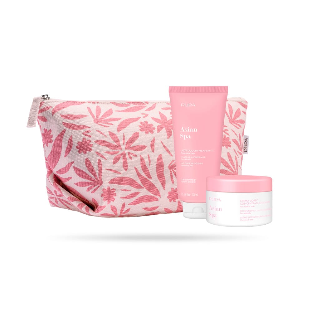 Набор: Увлажняющий концентрированный крем для тела Asian Spa Moisturizing Concentrated Body Cream, 150 мл и Расслабляющее молочко для душа Asian Spa Relaxing Shower Milk, 300 мл