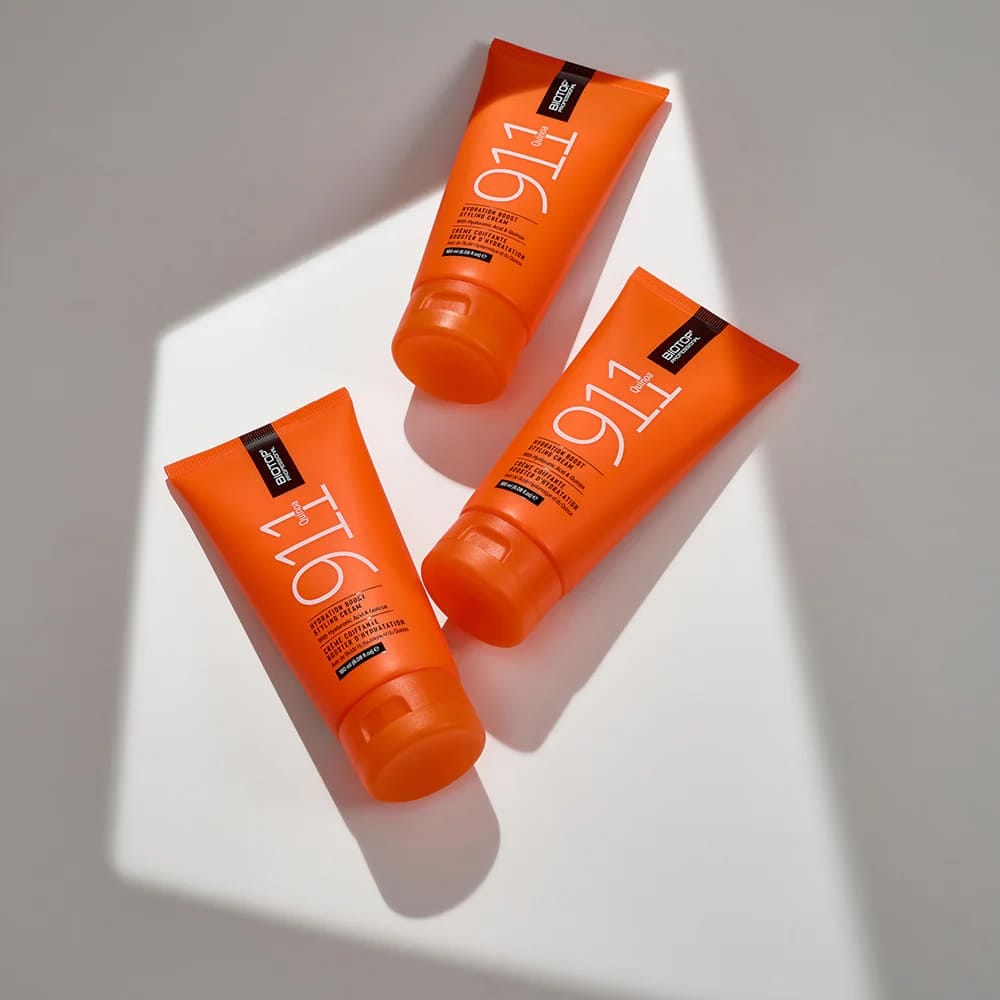 Увлажняющий крем для укладки волос Biotop Professional 911 Quinoa Hydration Boost Styling Cream, 75 мл - фото 2