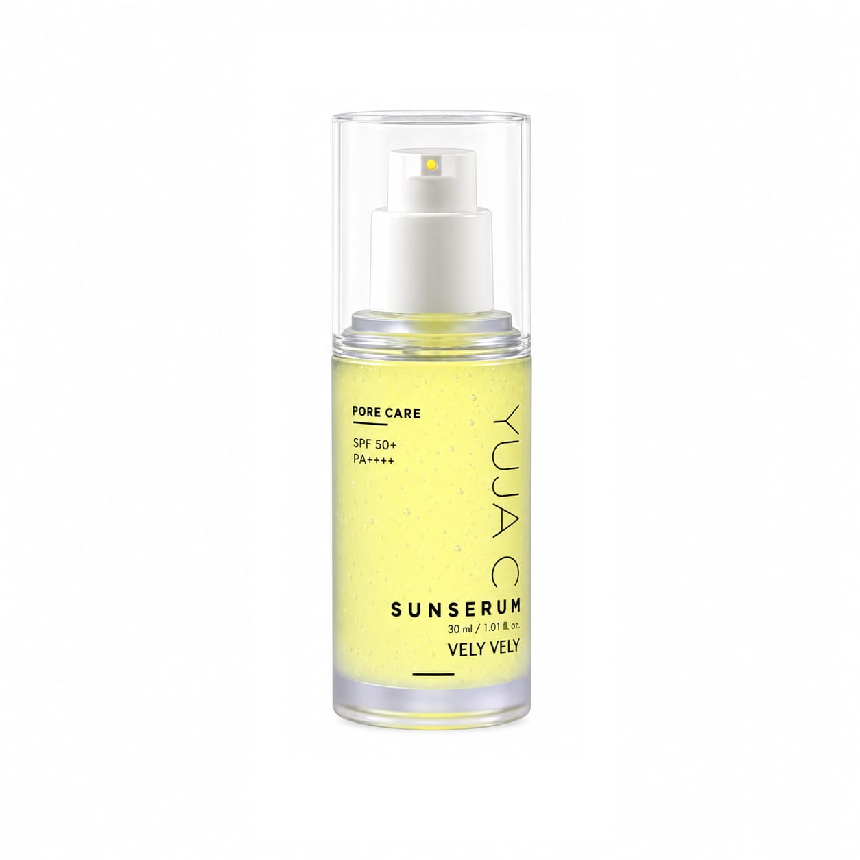 Придающая сияние солнцезащитная сыворотка для лица SPF50+ PA++++ Vely Vely Yuja C Sun Serum, 30 мл