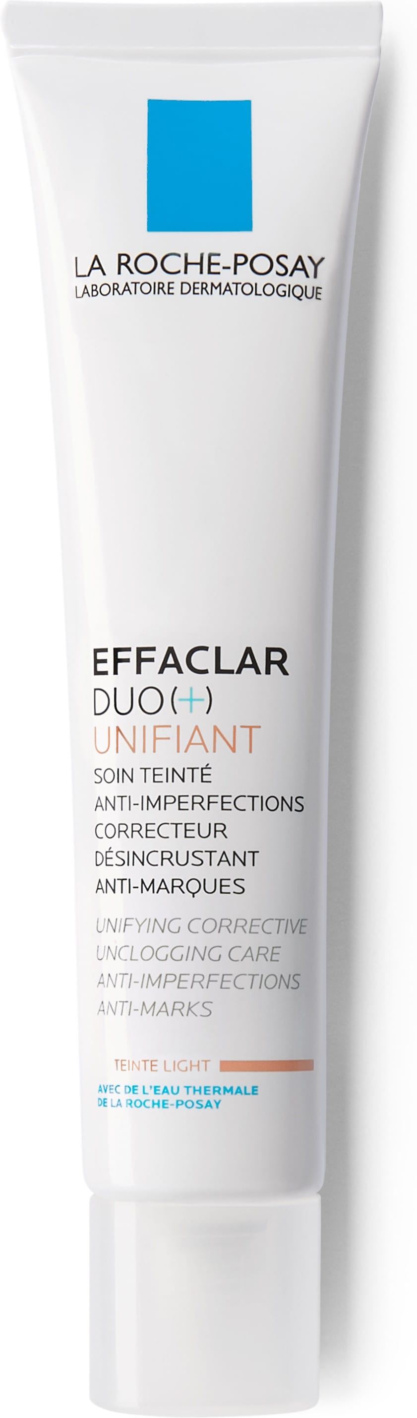 Корректирующий крем-гель Effaclar Duo (+) Unifant для проблемной кожи с тонирующим эффектом (светлый), 40 мл