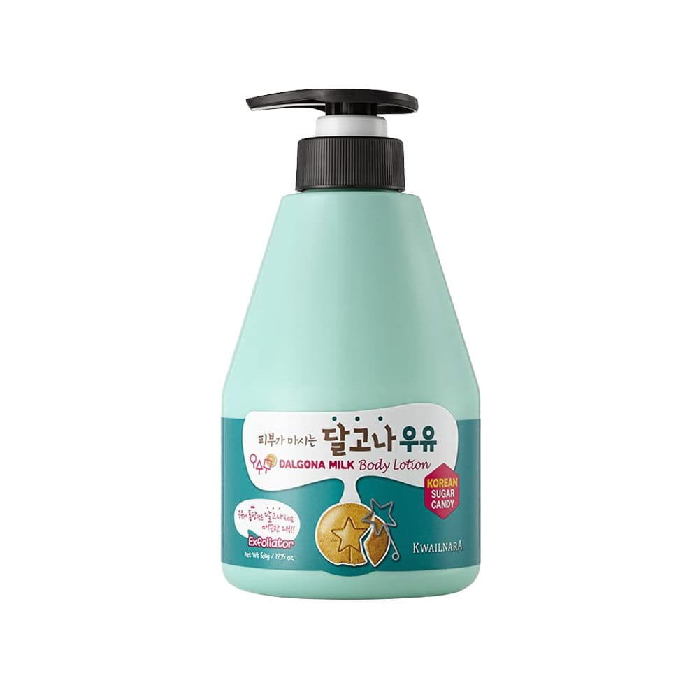 Лосьон для тела с ароматом дальгона Welcos Kwailnara Dalgona Milk Body Lotion, 560 мл