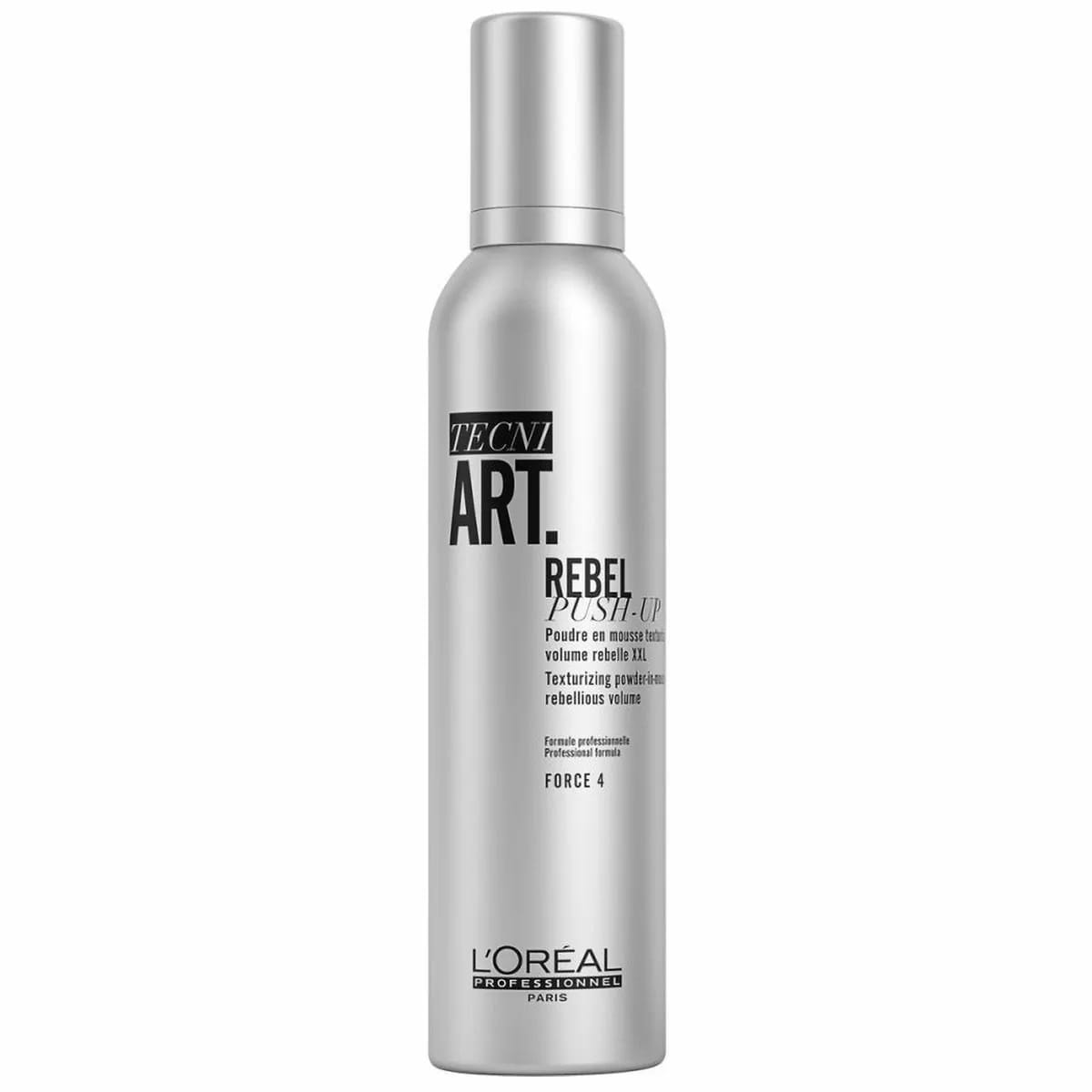 Пудровый мусс для волос Tecni.art 19 Rebel Push-Up, 250 мл