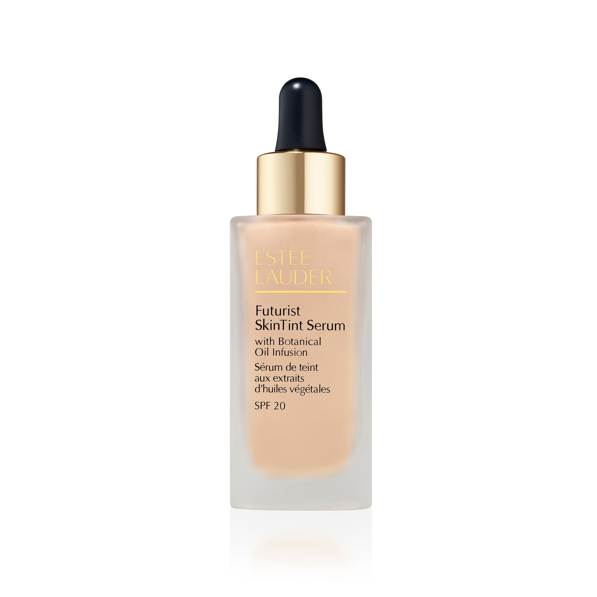 Ухаживающий тональный флюид SPF20 Estee Lauder Futurist SkinTint Serum with Botanical Oil Infusion SPF 20