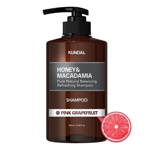 Шампунь KUNDAL HONEY & MACADAMIA NATURE SHAMPOO PINK GRAPEFRUIT, 500 мл