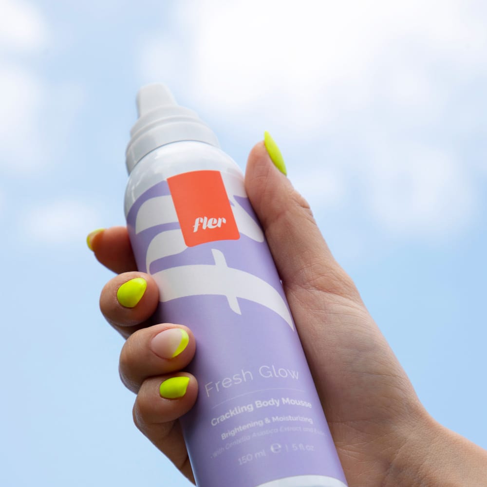 Увлажняющий мусс для тела с экстрактом азиатской центеллы Fresh Glow/Crackling Body Mousse, 150 мл   - фото 2