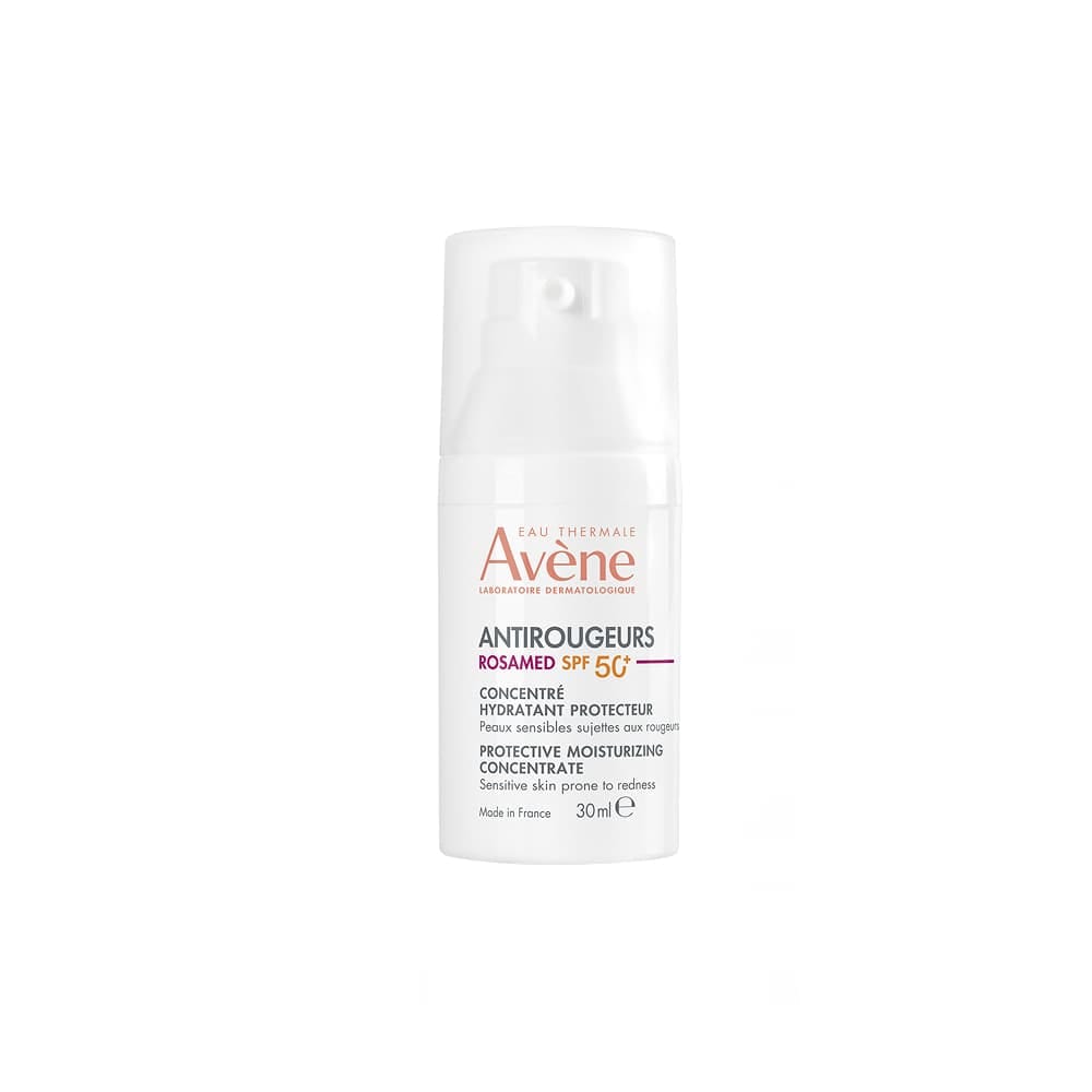 Avene Antirougeurs Rosamed SPF 50+ Защитный увлаж концентрат для кожи, склонной к покраснениям, 30 мл