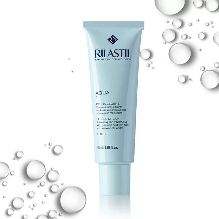 Увлажняющий и восстанавливающий баланс крем для лица Aqua Legere Cream, 50 мл - фото 2