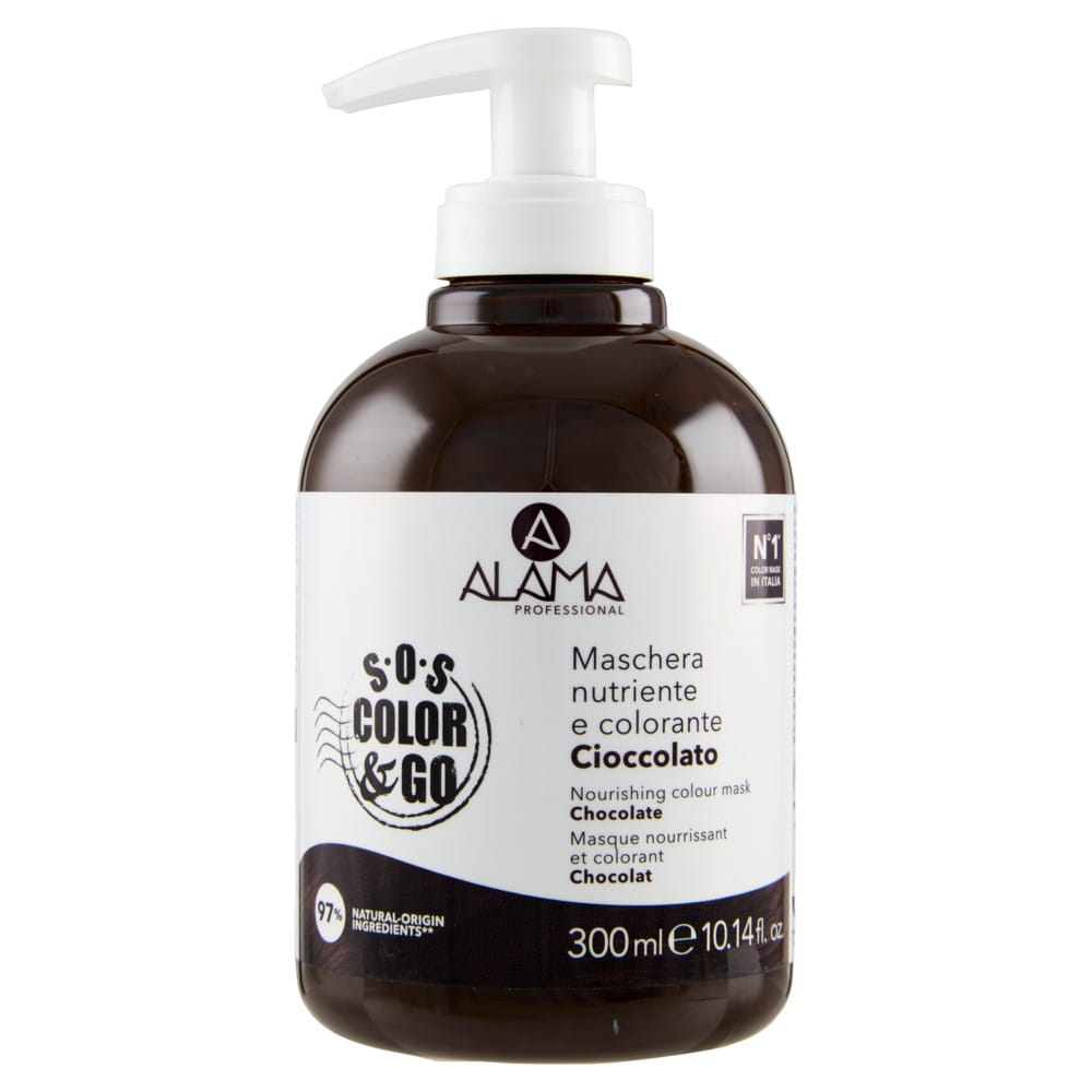 Питательная оттеночная маска для волос Nourishing Colour Mask, тон Шоколадный (Chocolate), 300 мл