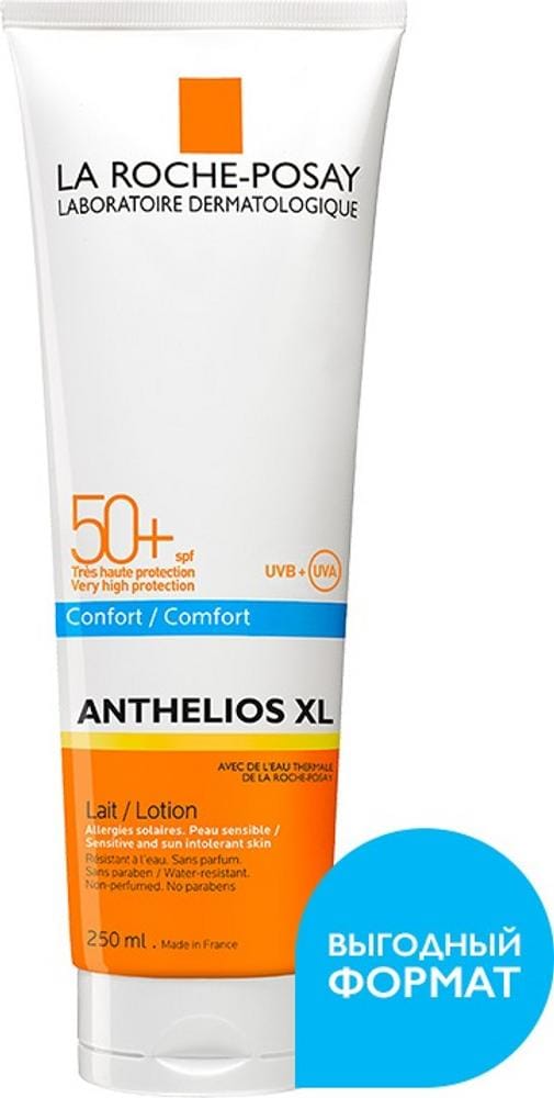 Молочко солнцезащитное для лица и тела "Anthelios XL" SPF 50+ 250 мл