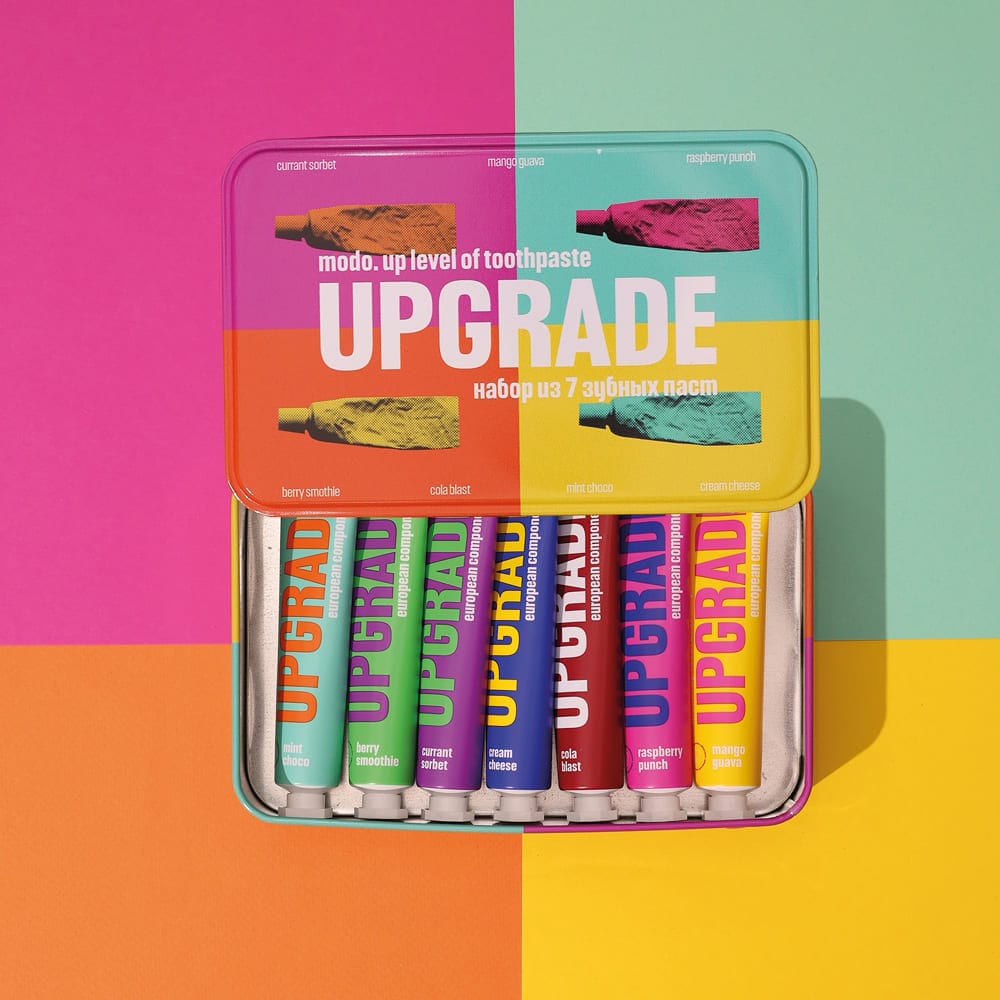 Набор зубных паст MODO Upgrade 7шт*30гр. - фото 2