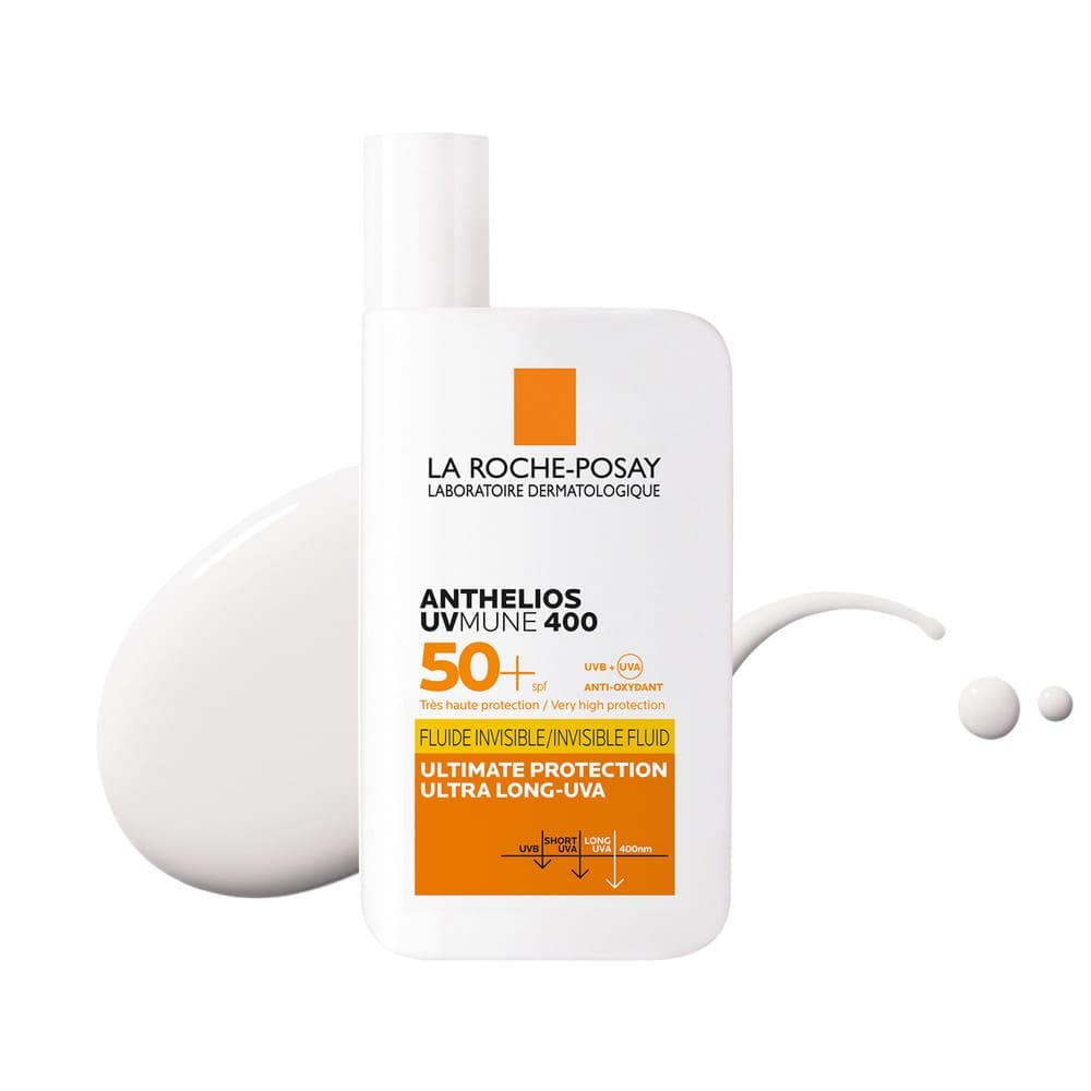 La Roche-Posay ANTHELIOS UVMUNE 400 Флюид для лица невидимый солнцезащитный SPF 50+, 50мл - фото 2