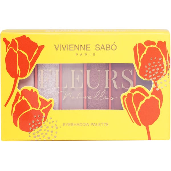 Палетка теней для век Fleurs naturelles