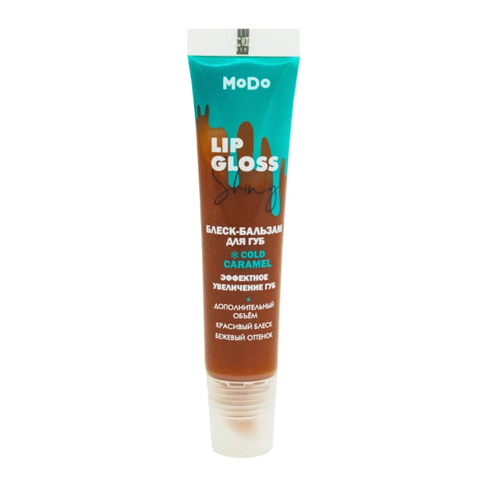 Блеск-бальзам для губ Modo Cold Caramel Эффектное увеличение губ, 15 мл
