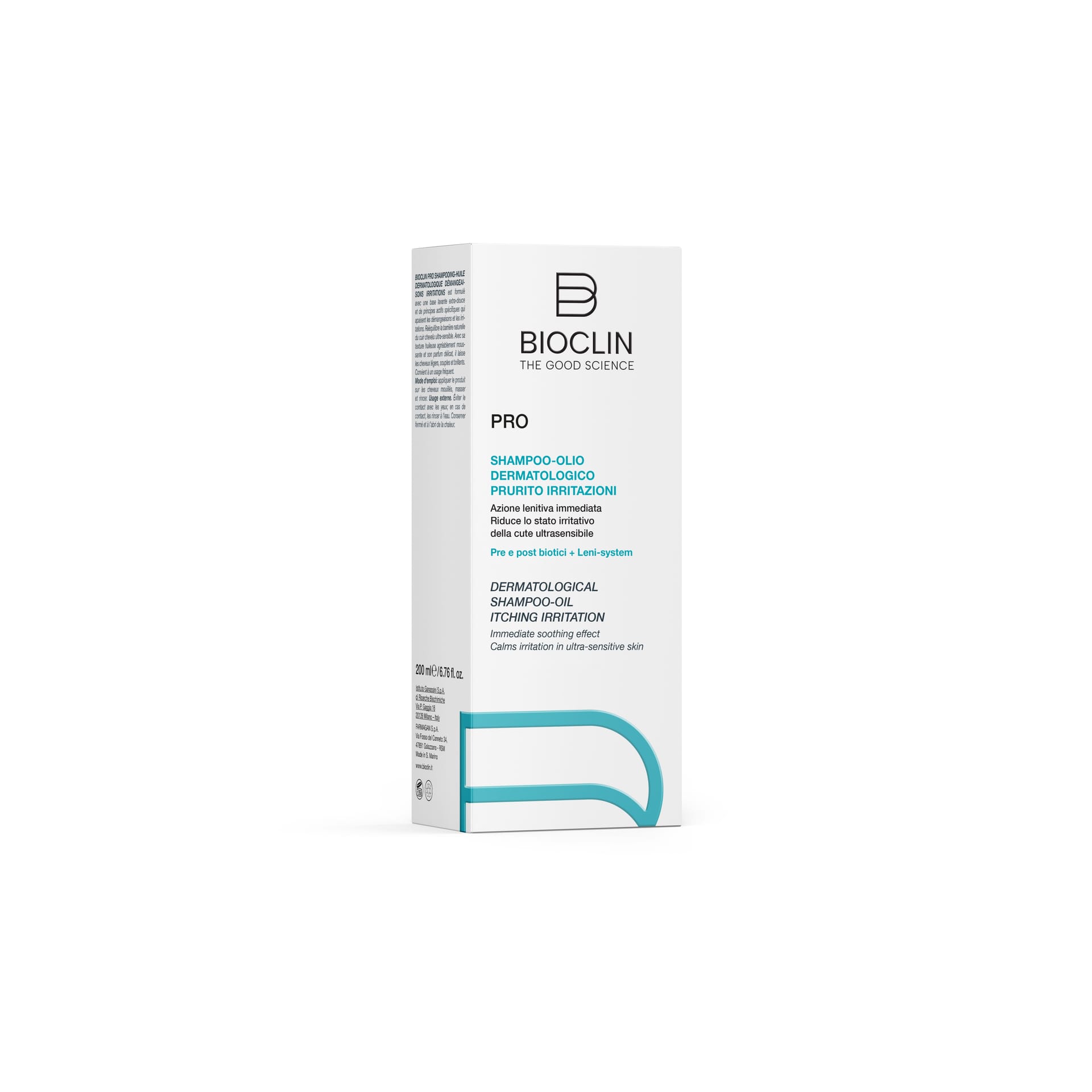 Bioclin Pro Дерматологический успокаивающий шампунь-масло, 200 мл - фото 2